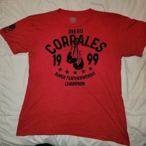 Diego Corrales 1999 Nevada Boxing Hall of Fame t shirt